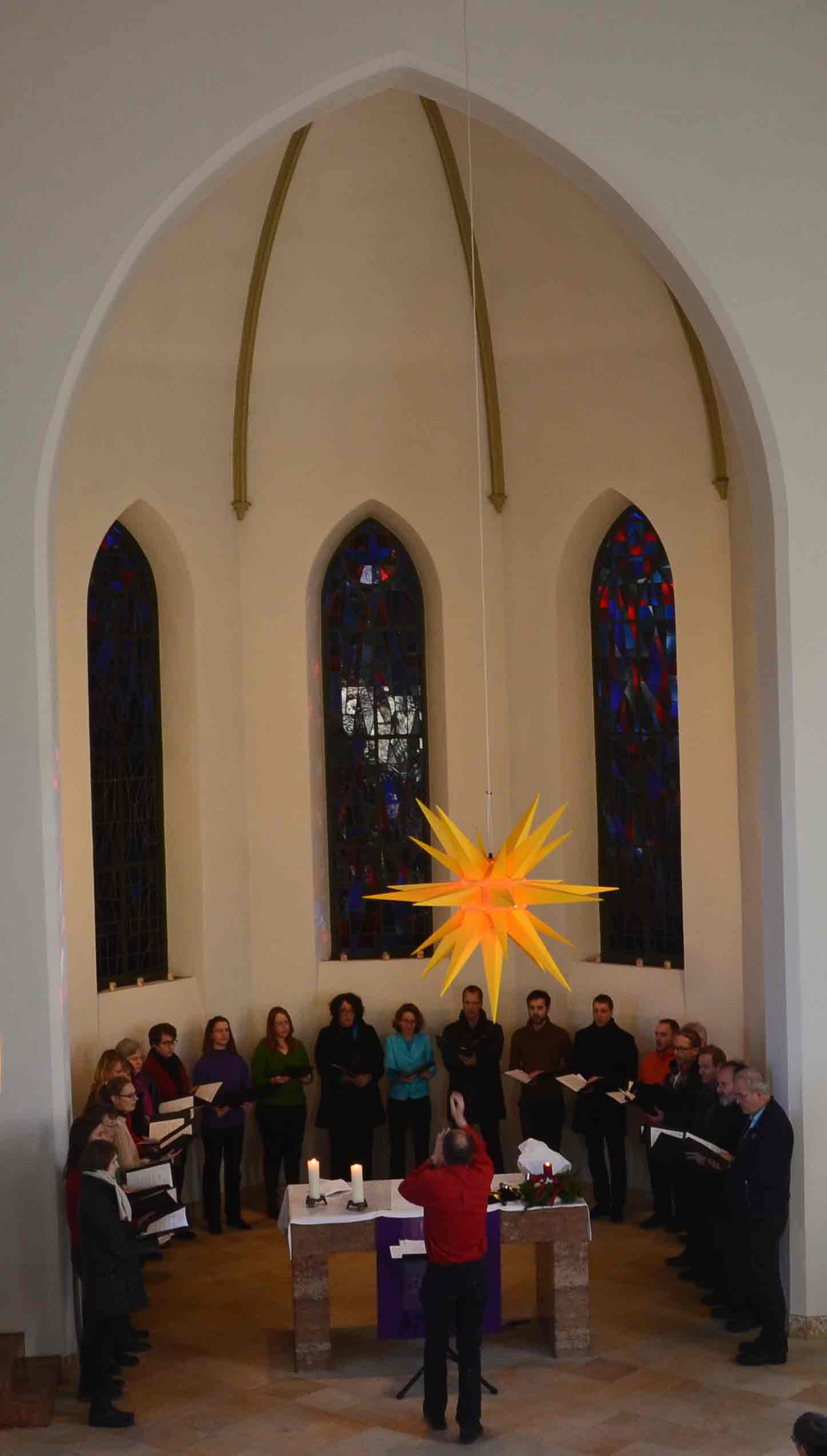 Foto vom Kammerchor Canticolino 2015