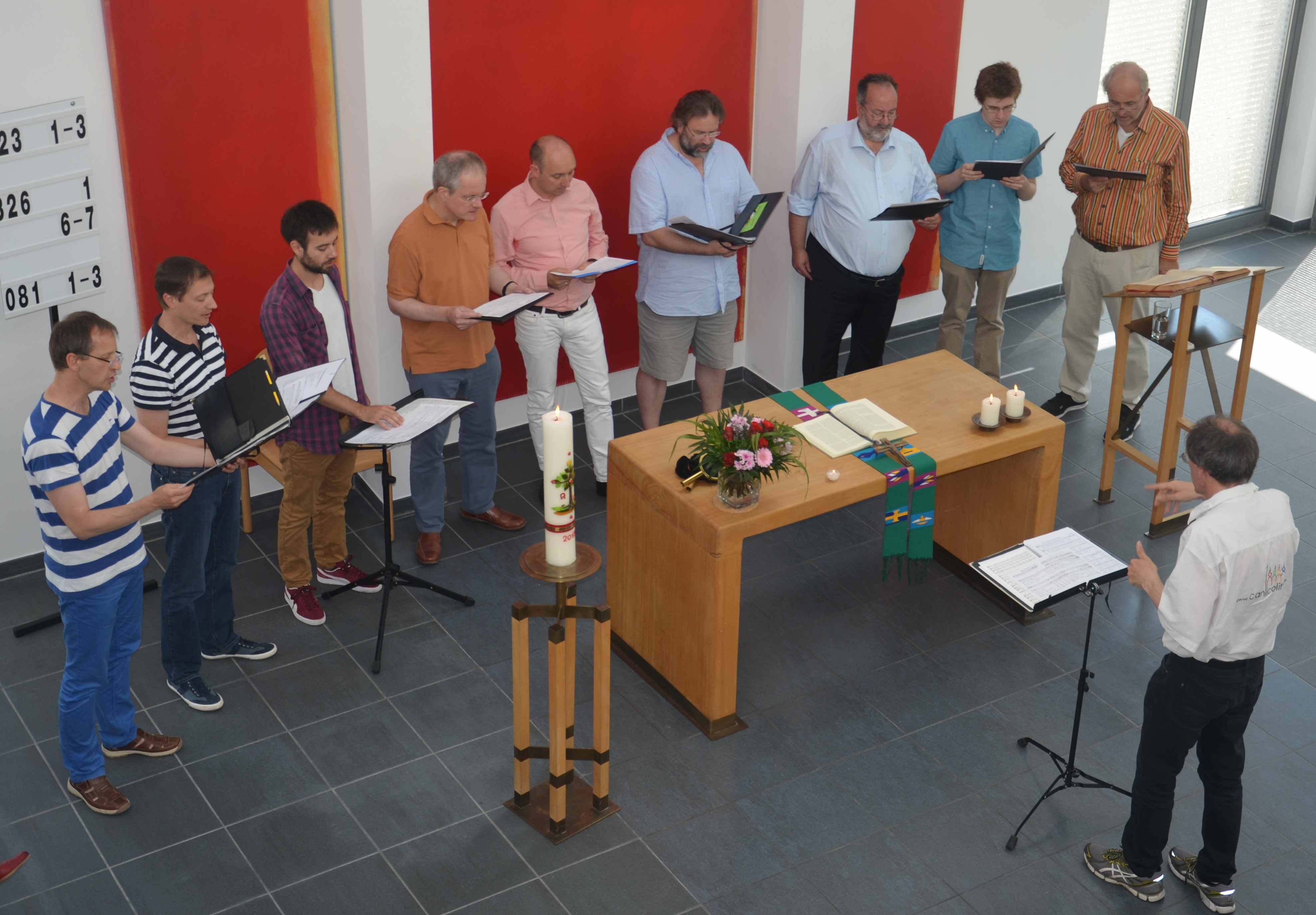 Foto vom Kammerchor Canticolino 2018