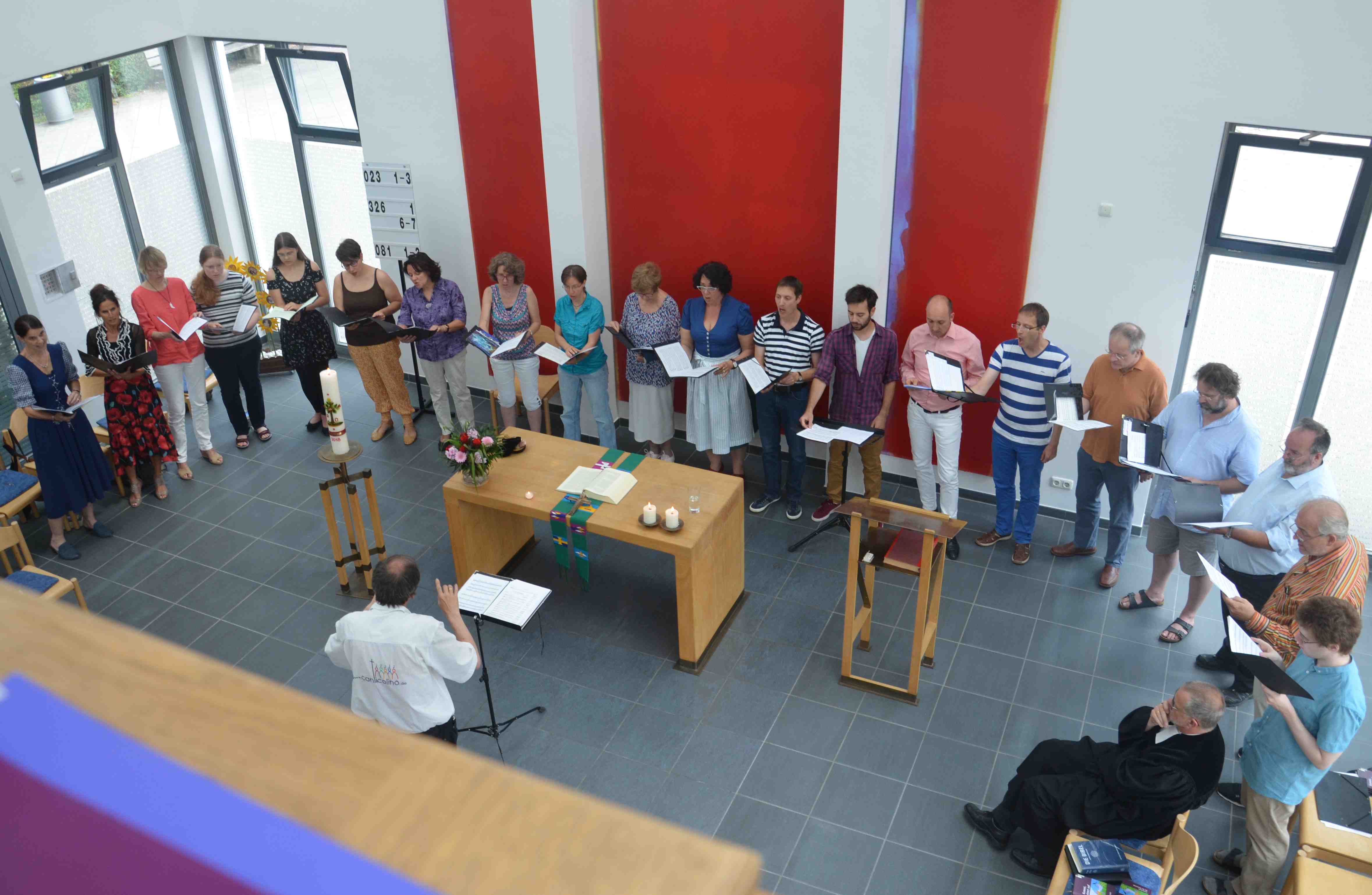 Foto vom Kammerchor Canticolino 2018