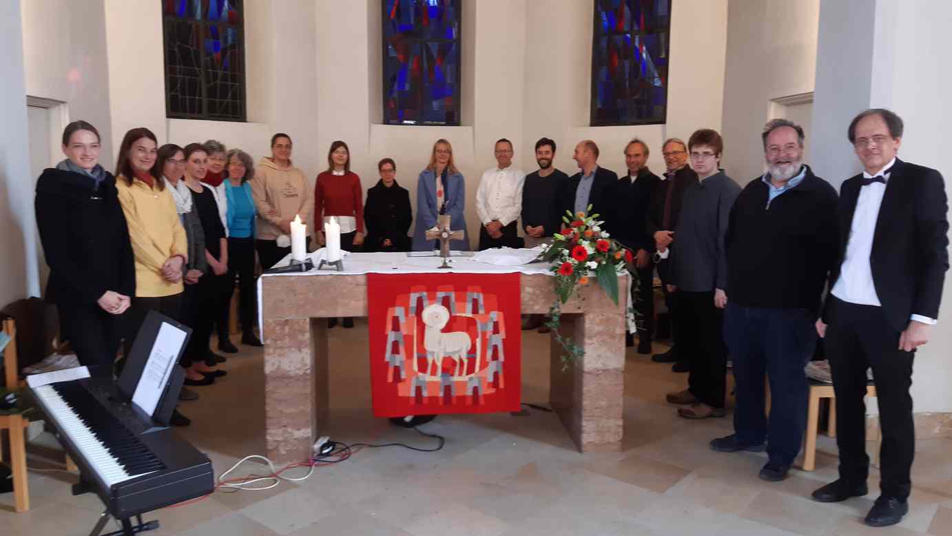 Foto vom Kammerchor Canticolino 2021