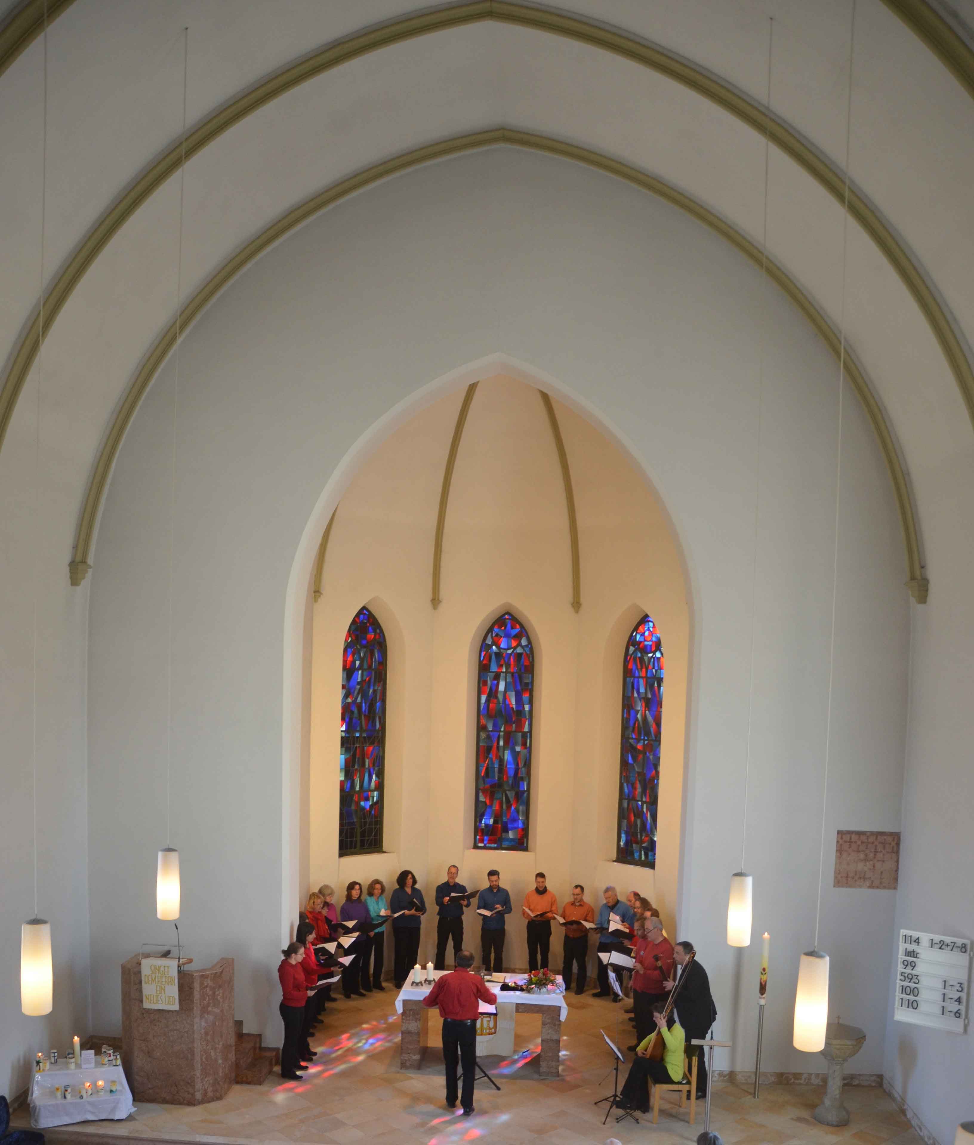 Foto vom Kammerchor Canticolino 2015